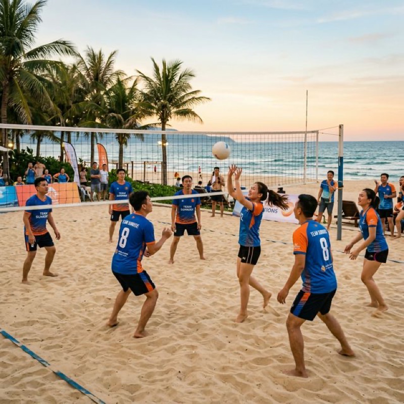 Bóng chuyền công sở Huế