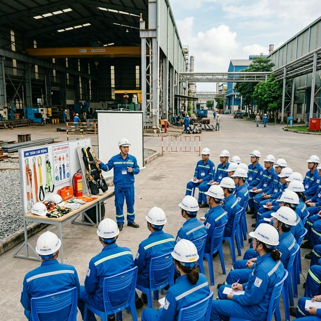 An toàn lao động trong khu công nghiệp — Những điều doanh nghiệp cần biết